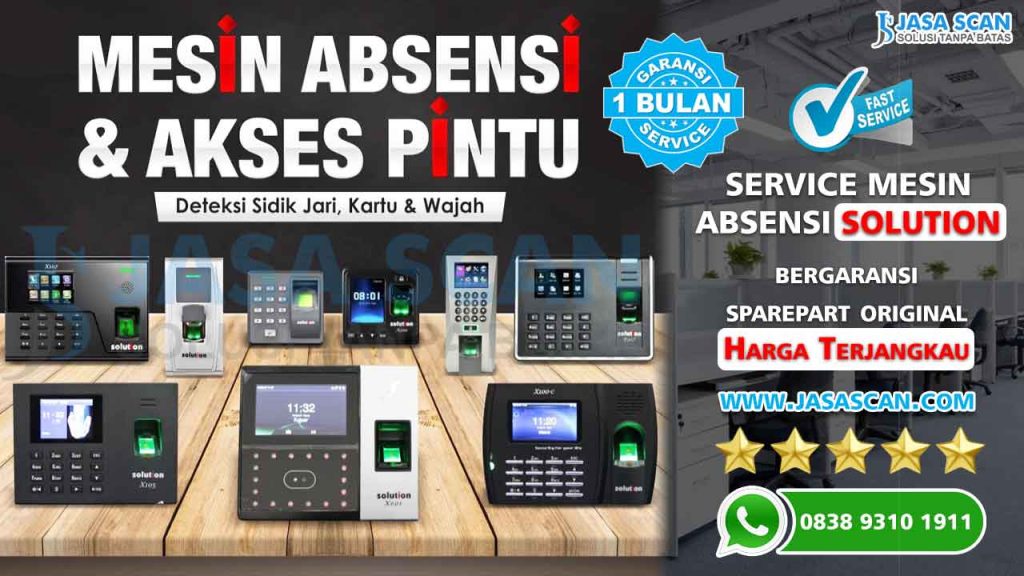 Service Mesin Absensi Solution